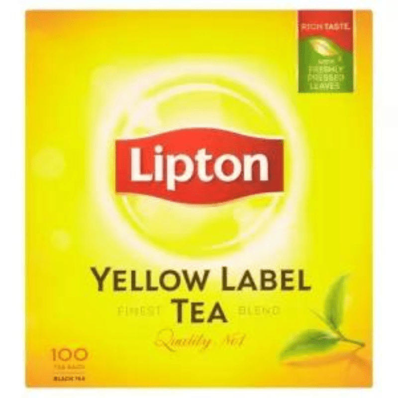 Lipton Yellow Label Tea 100 bags (Exp: 28.02.2026)