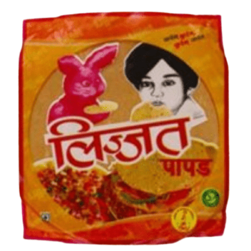 Lijjat Papad Green Chilli 200g