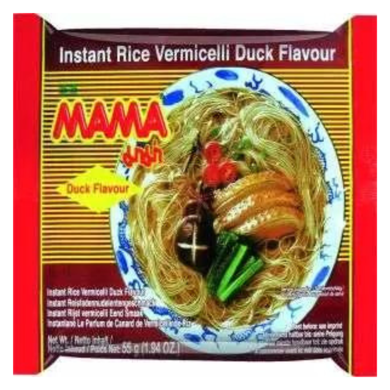 MAMA Instant Rice Vermicelli Duck 55g (Exp.17.01.2026)