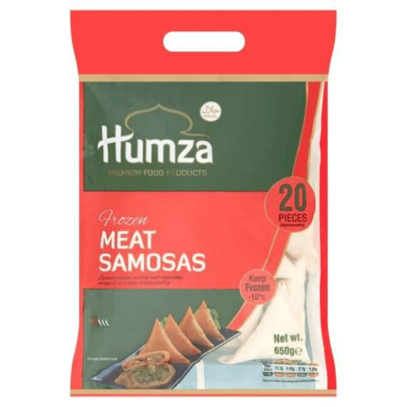 Humza Meat Samosa 20pc (Frozen) 650g