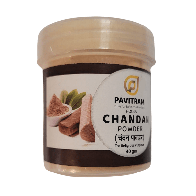 Pavitram Pooja Chandhan/sandal Tikka Powder 40g