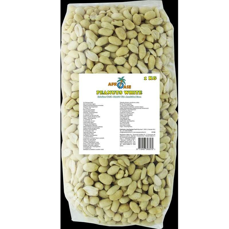Afroase White peanuts 1 kg