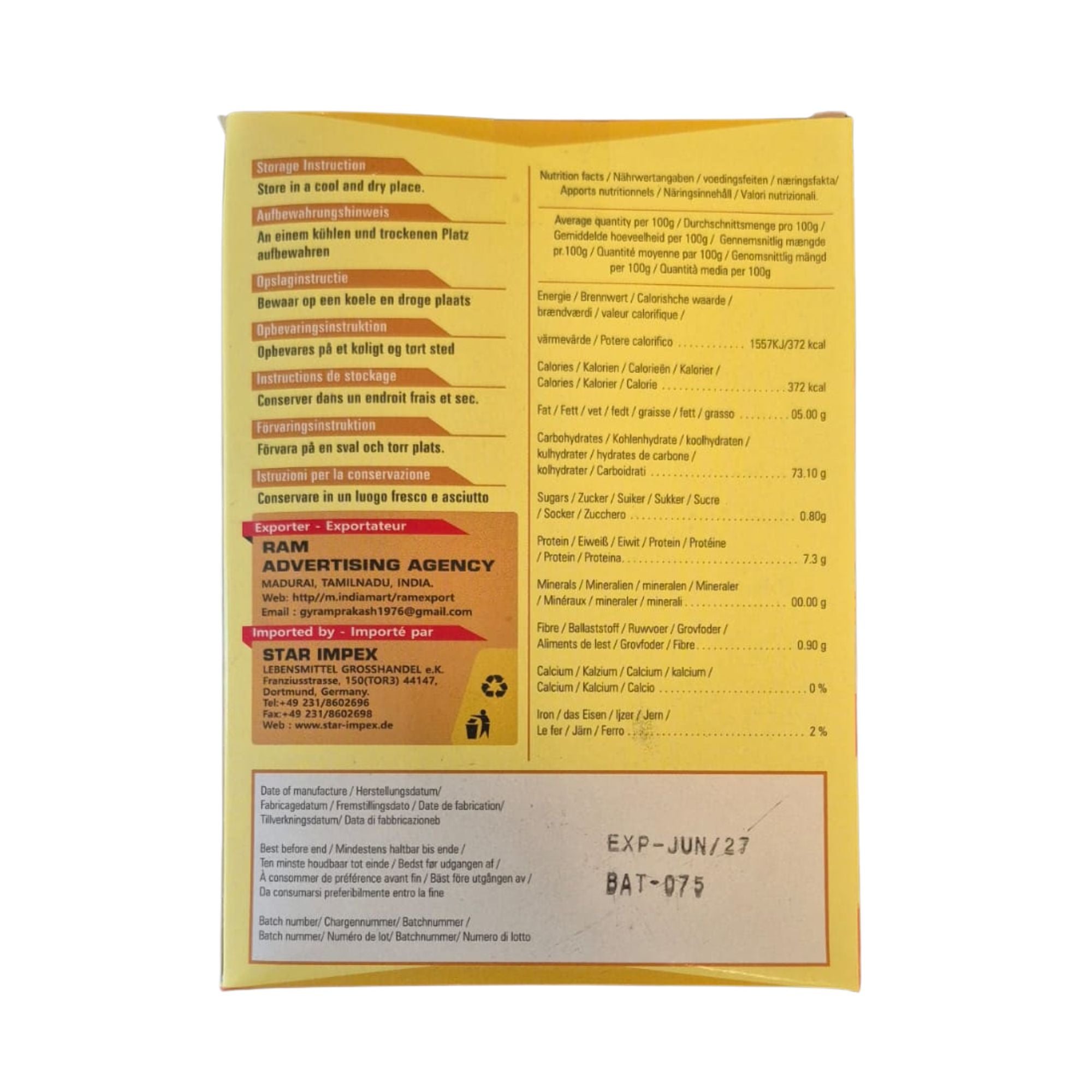 Agam Corn Flour 500g