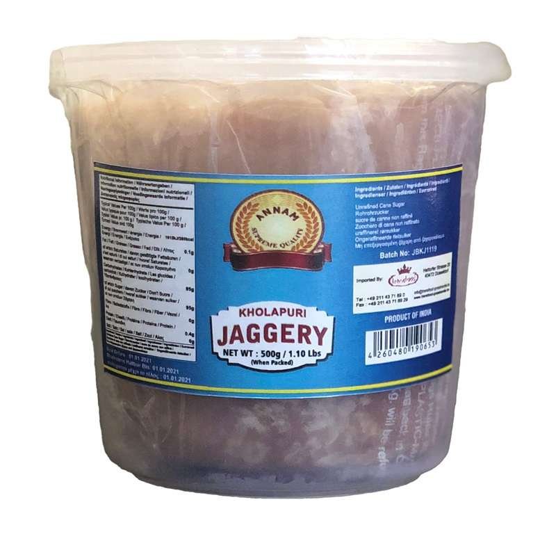Annam Jaggery / Gur Kolhapuri 500g