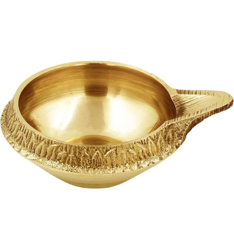 Brass Diya (Big/Dia:7cm) 1pc