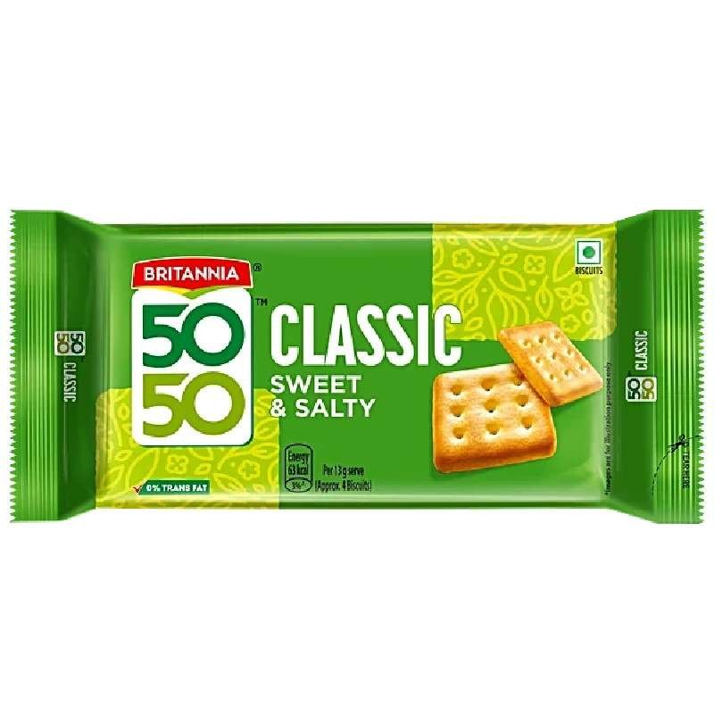 Britannia 50-50 Classic Sweet and Salt 62g