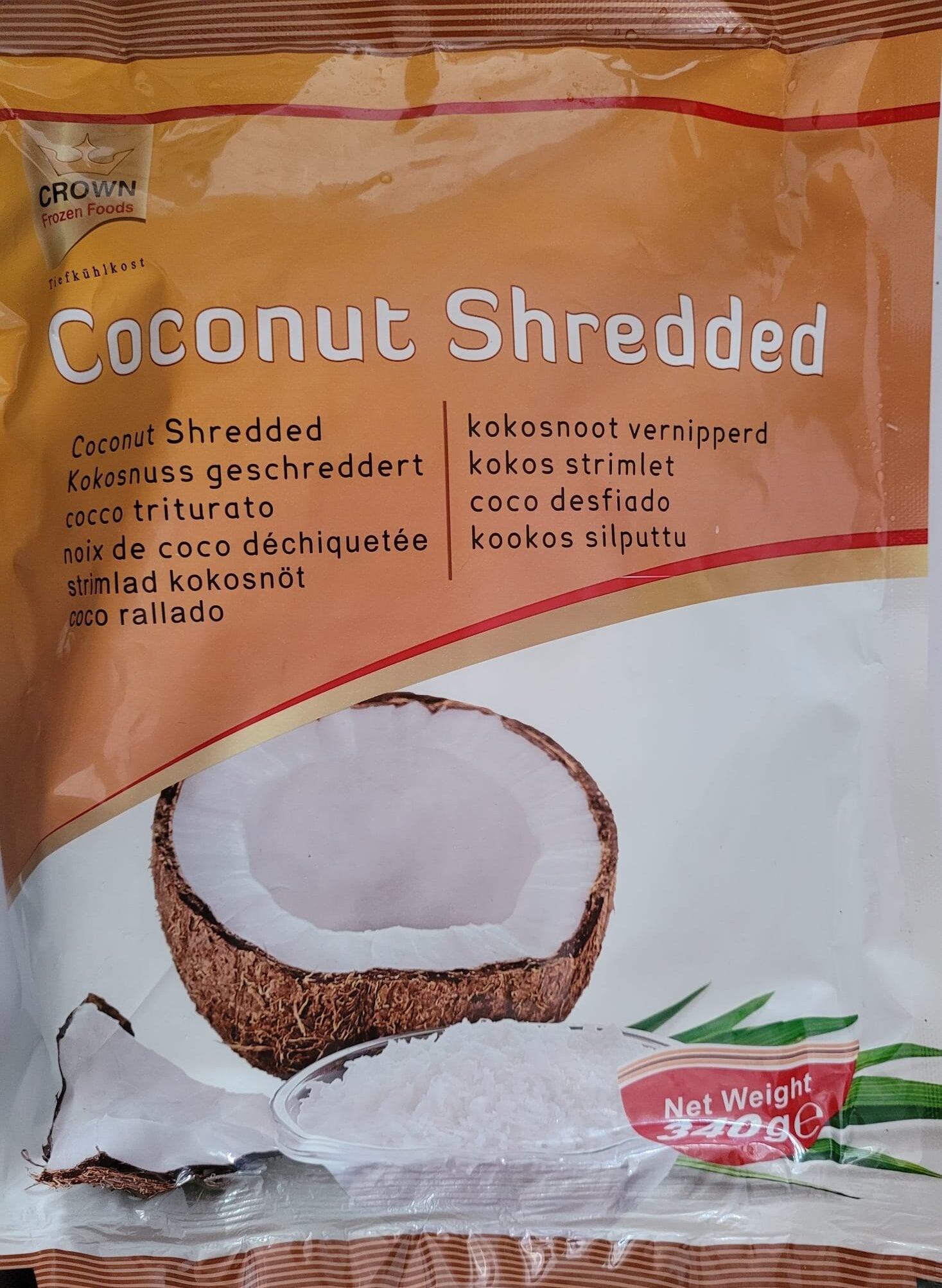 Annam Easy use Grated Coconut (Frozen)400g