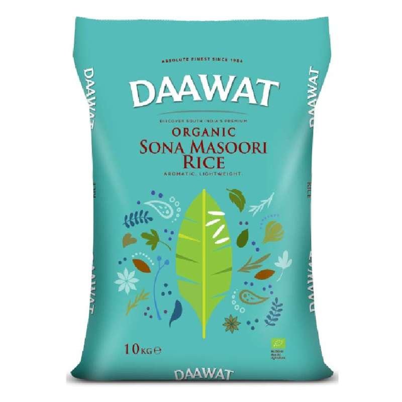 Daawat Organic Sona Masoori Rice 10kg