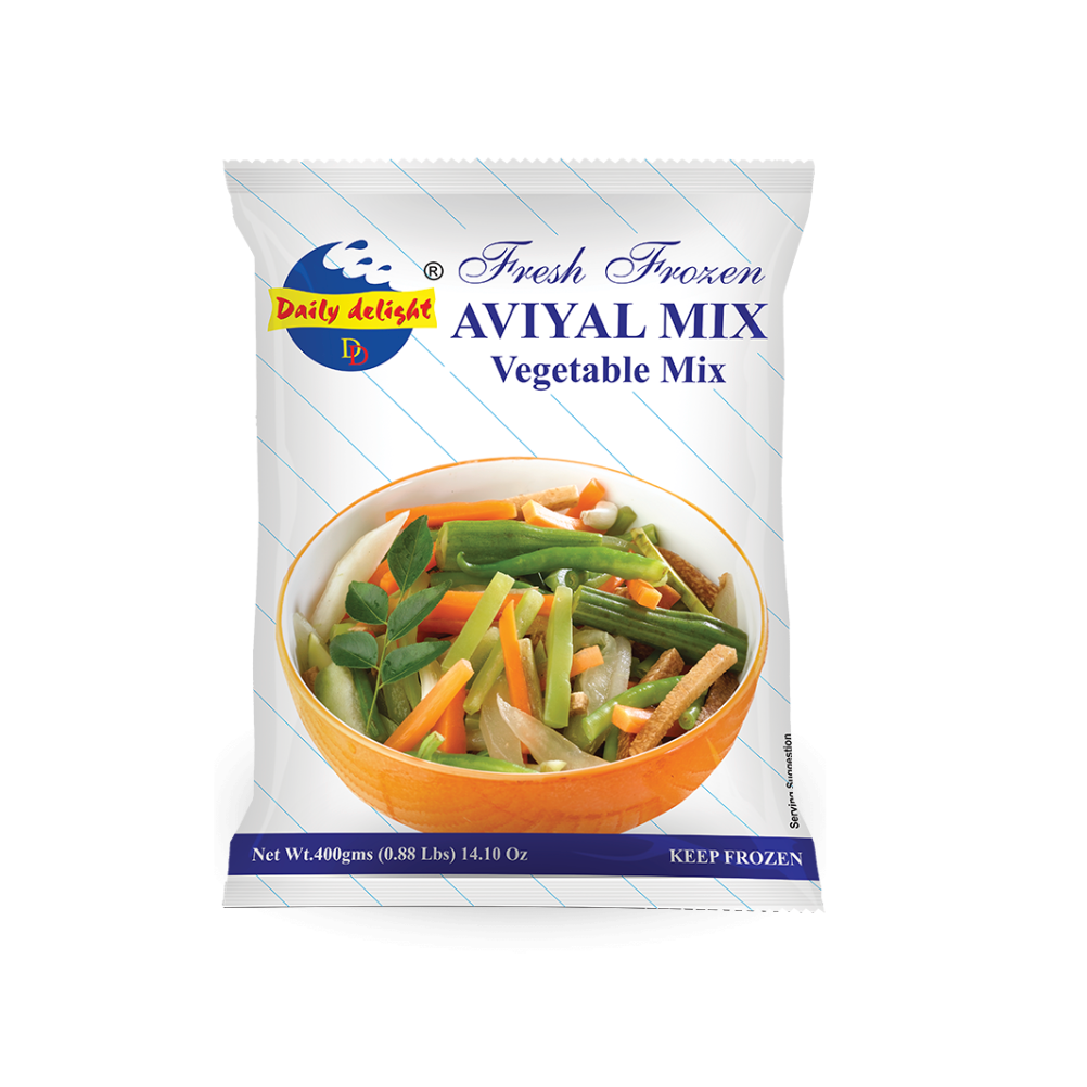 Daily Delight Aviyal Mix (Vegetable Mix) 400g (Frozen)
