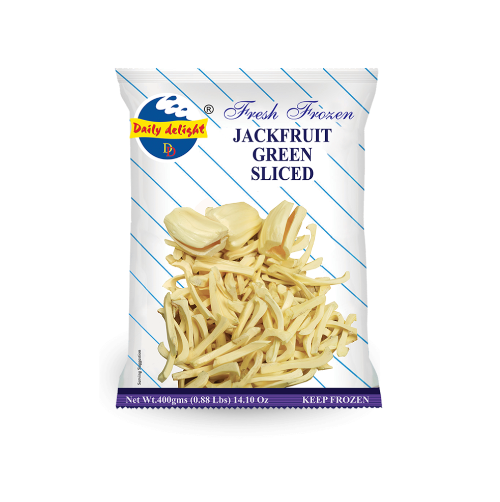 Daily Delight Jack Fruit Green Sliced 400g (Frozen)