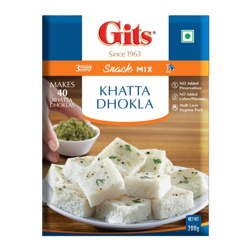 Gits Khatta Dhokla Mix 200gm