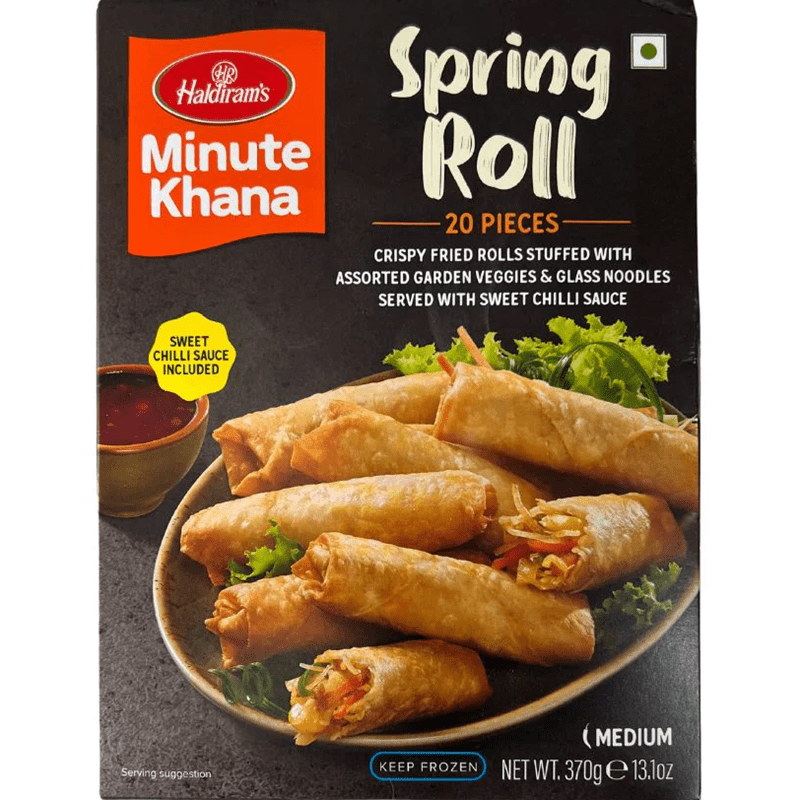 Haldirams Spring Roll Veg (Frozen 20pc) 370g