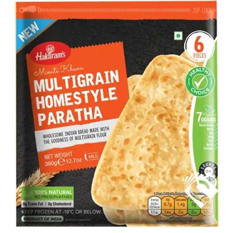 Haldirams Multigrain Homestyle Paratha (Frozen) 360g