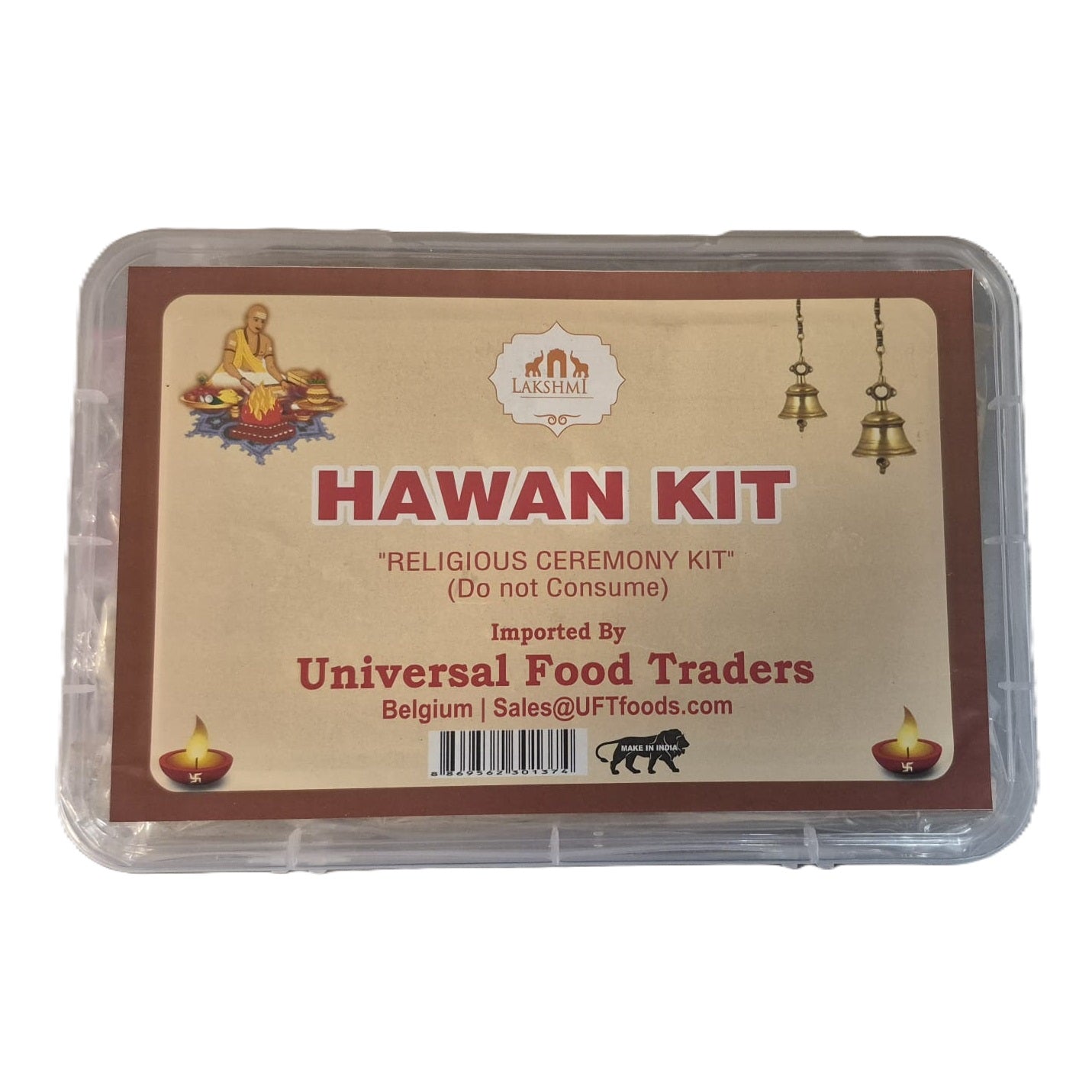 Hawan Puja Samagri Kit ( set of 26) 1pc