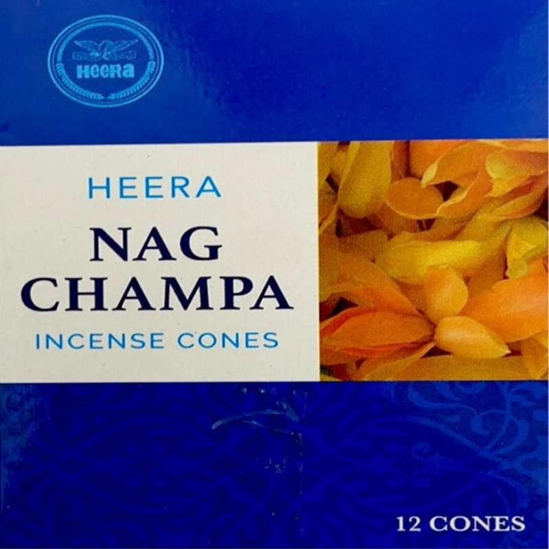 Heera Nag Champa Incesne Cones 12 pc