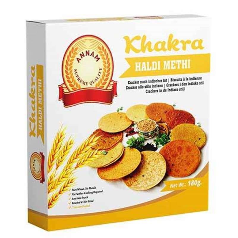 Annam Khakra Haldi Methi 180g