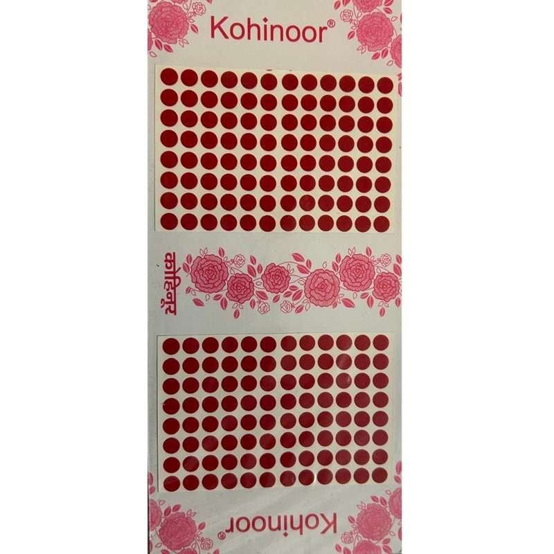 Fancy Bindi Red 140 Bindi