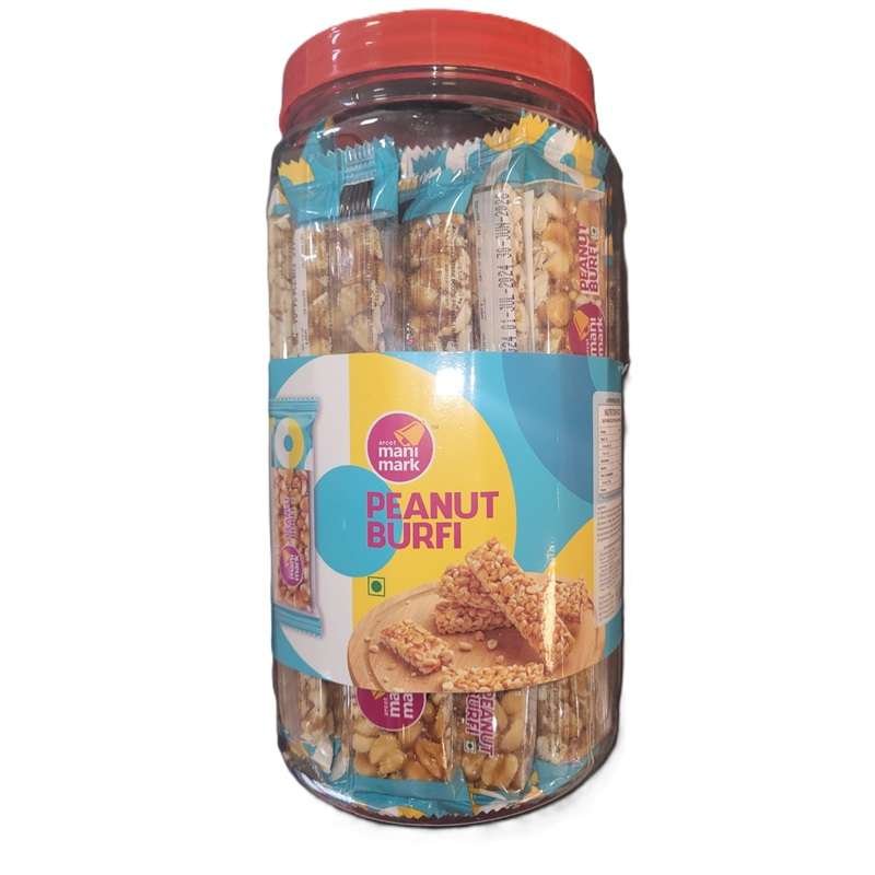 Manimark Peanut Burfi Jar 800g