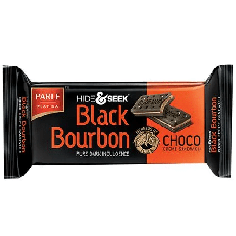 Parle Hide and Seek Black Bourbon 100g