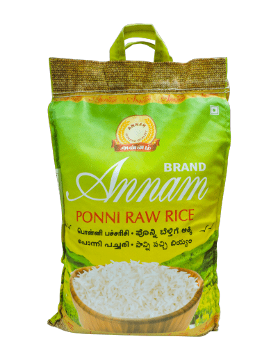 Annam Ponni Raw Rice 5kg