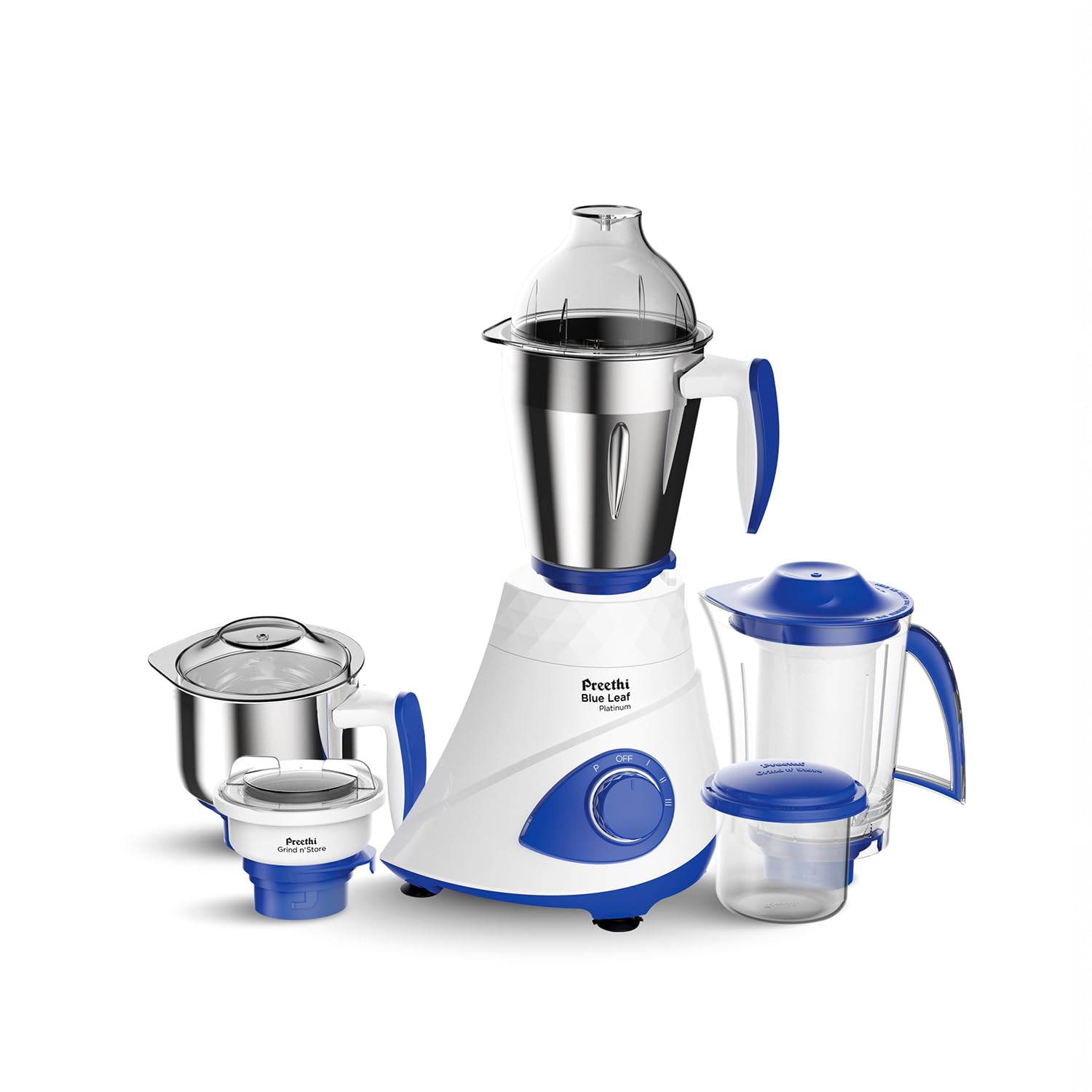 Preethi Blue Leaf Platinum Mixer Grinder 750Wa