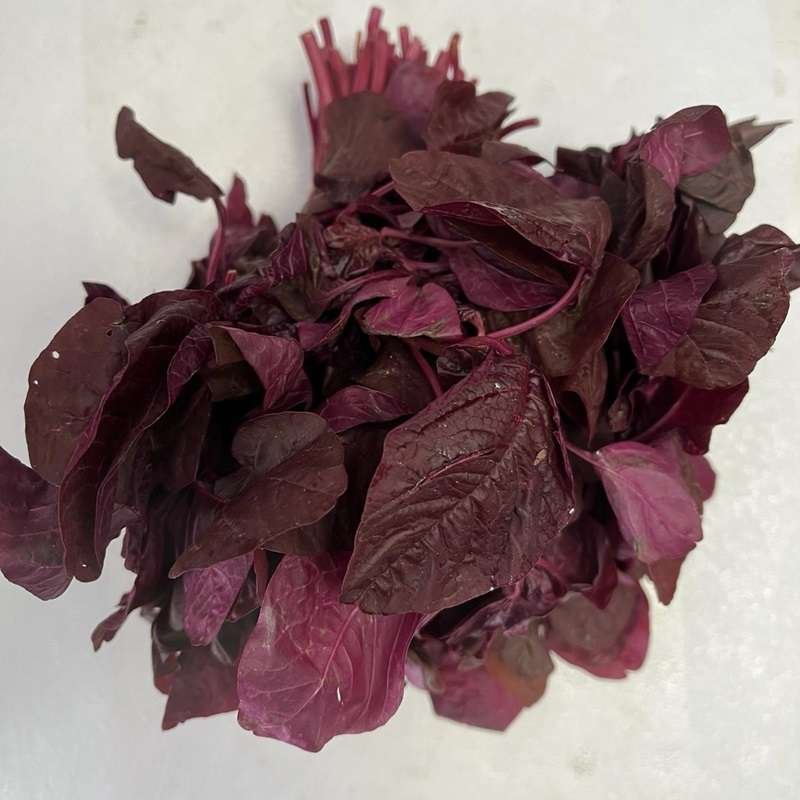 Red leaves/Red Amaranthas/Thotakura Bundle (Red) ~300g (Only Local Delivery in Summer)