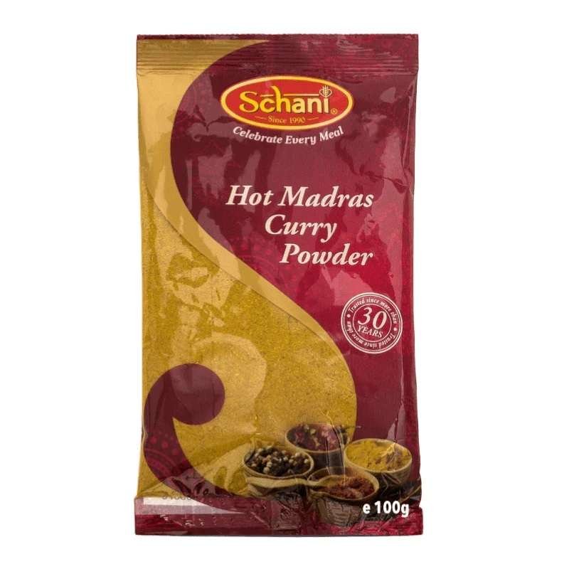 Schani Madras Currypulver Scharf 100g