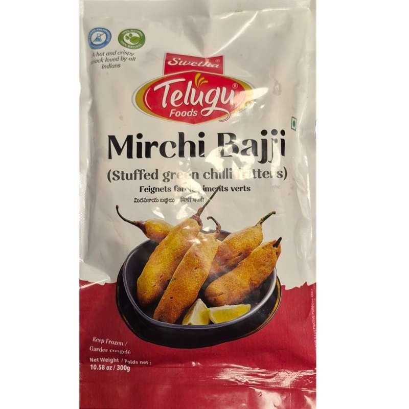 Telugu Mirchi Bajji (Frozen) 300g