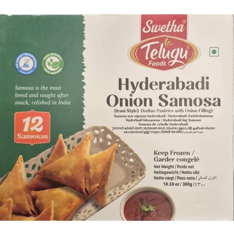Telugu Hyderabadi Onion Samosa (Frozen) 300g