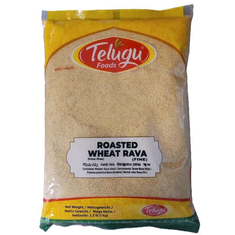 Telugu FINE Roasted Wheat Rava1Kg