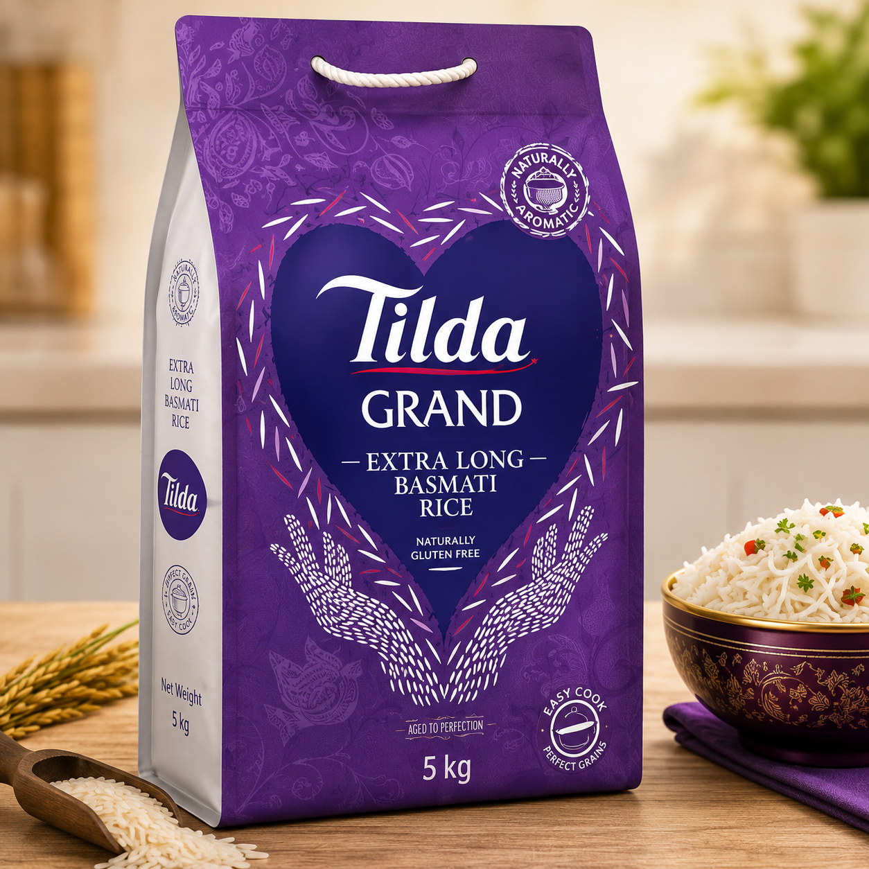 Tilda Grand White Rice 5kg