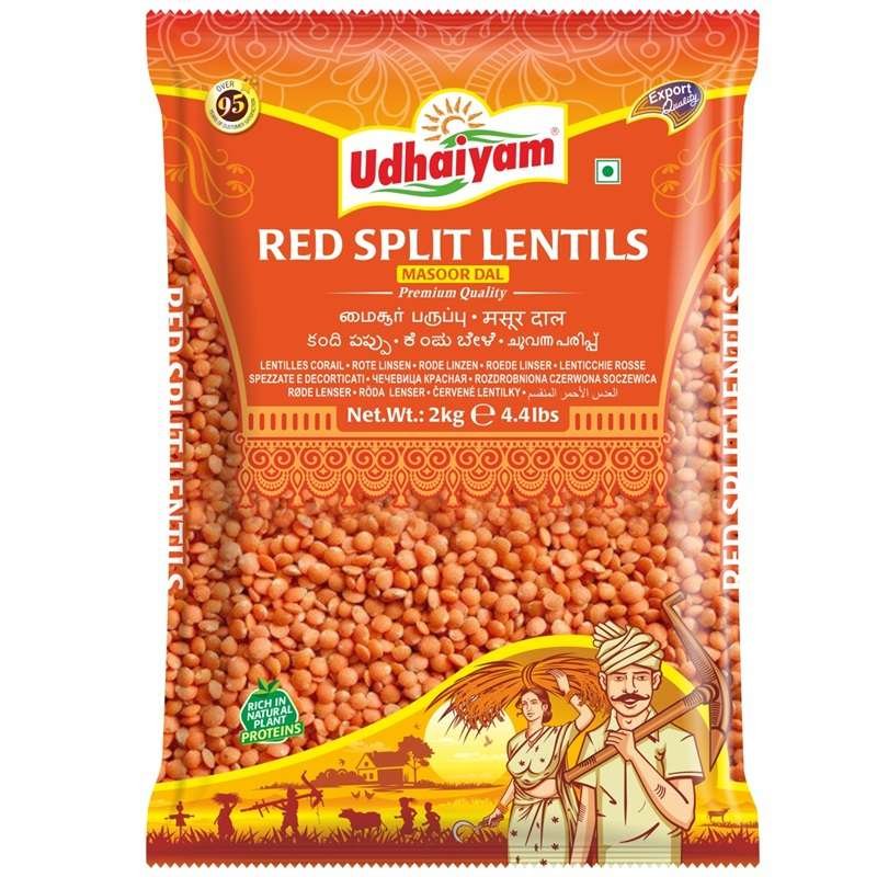 Udhaiyam Red Masoor Dal 2kg