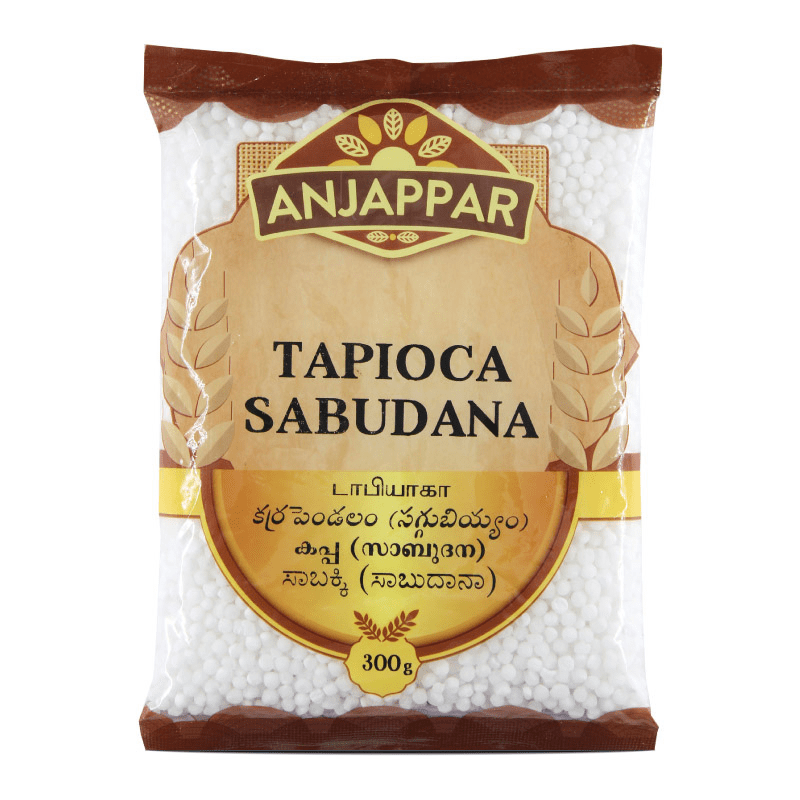 Anjappar Sabudana Small Size (Tapioca) 300g