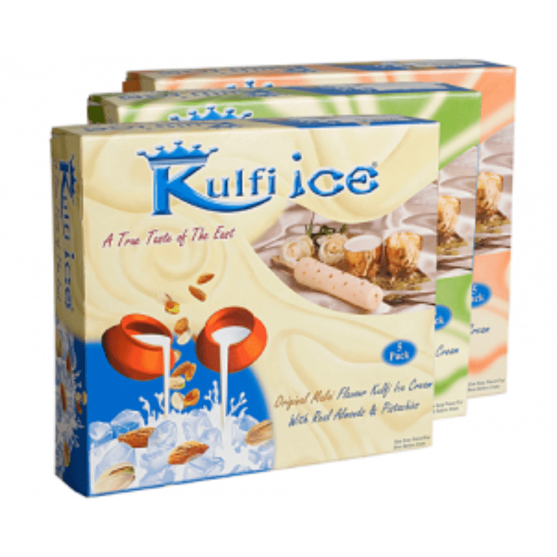 Kulfi Ice Pistachio (Frozen) 5x70ml