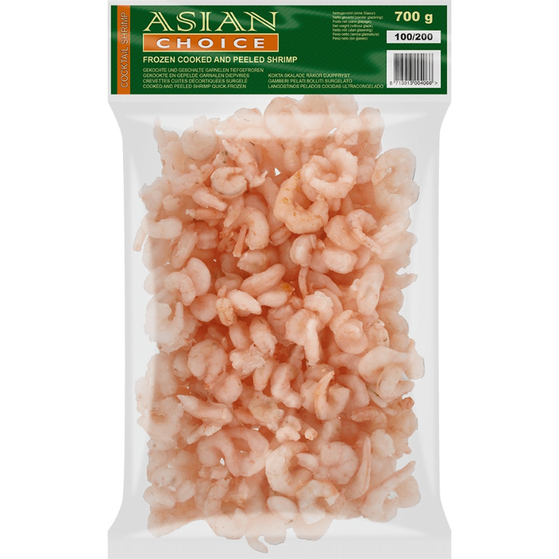 Asian Choice Schrimp/Prawns (Frozen/Peeled and Cooked) 700g