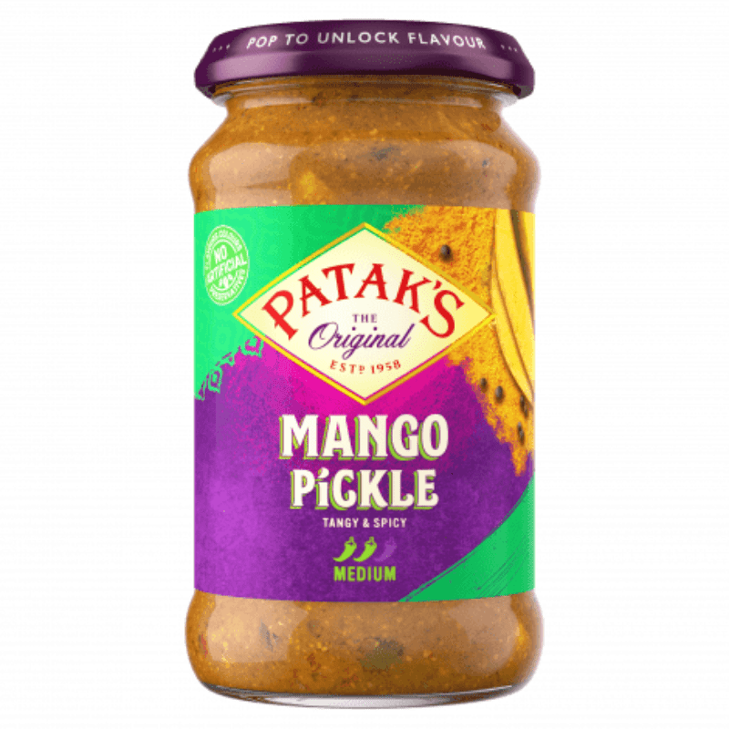 Pataks Mango Pickle Hot/Extra Hot 283g
