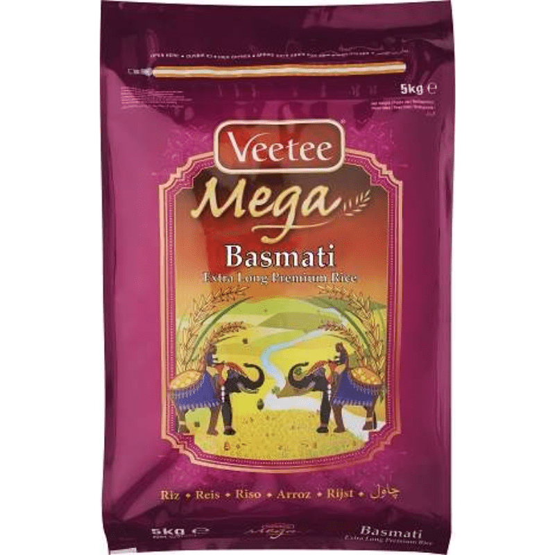 VEETEE Mega Extra Long Basmati rice 2kg