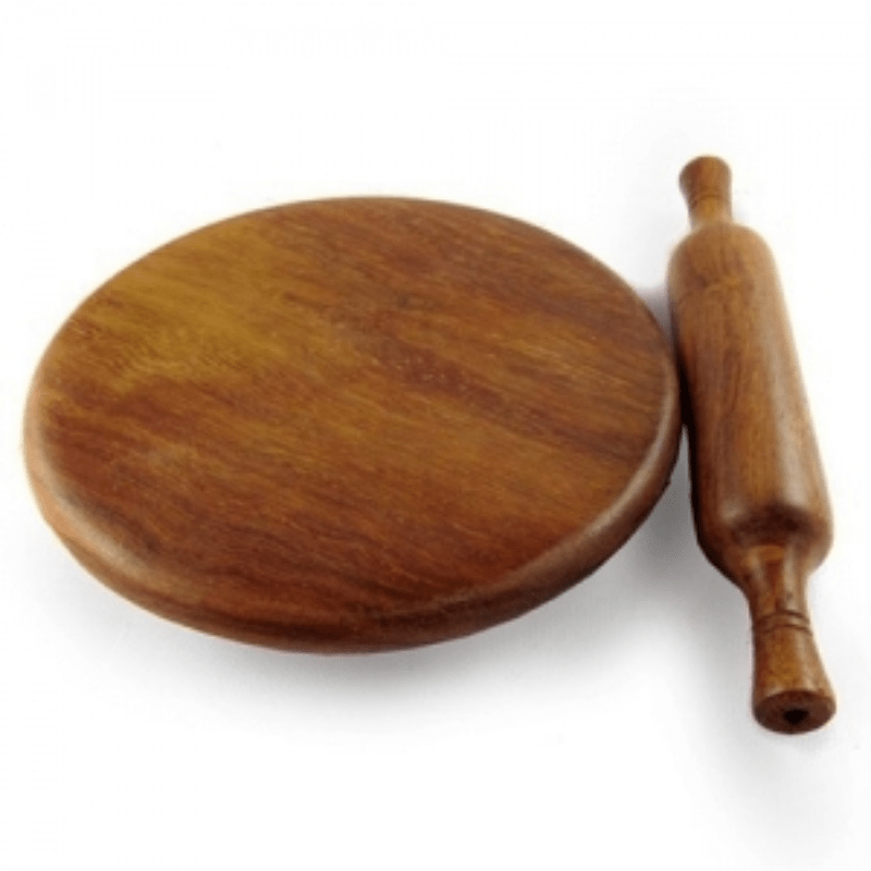 Wooden Chakla (Chapati) Set 1pc