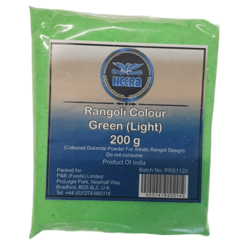 Rangoli Colour Light Green 200g