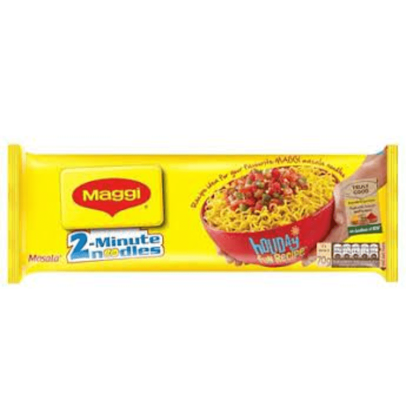 Maggi Instant Masala Noodles 2x70g Family Pack