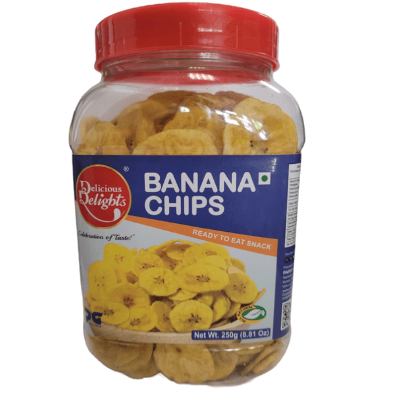 Delicious Delights Banana Chips 250g
