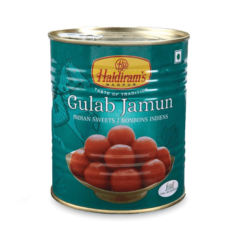 Haldirams Sweet Gulab Jamun Tin 1kg