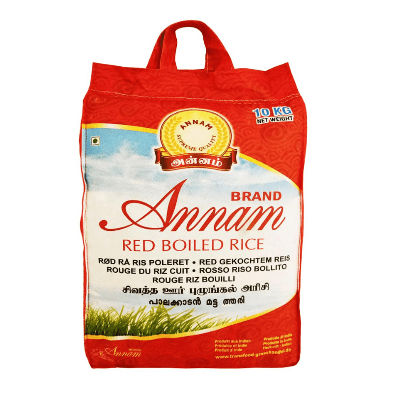 Annam Red parboiled Matta Rice 10kg