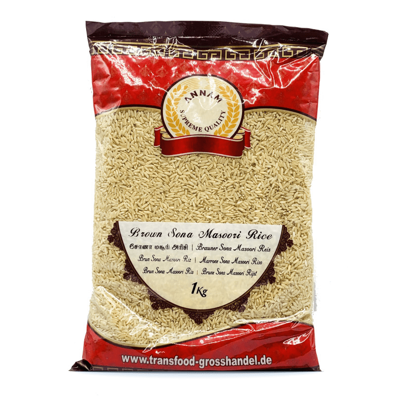 Annam Brown Sonamasoori Rice 1kg
