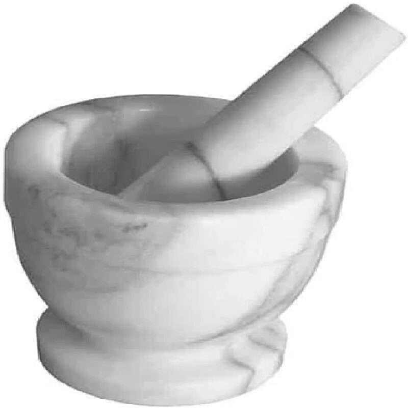 White Stone Mortar 10cm 1pc