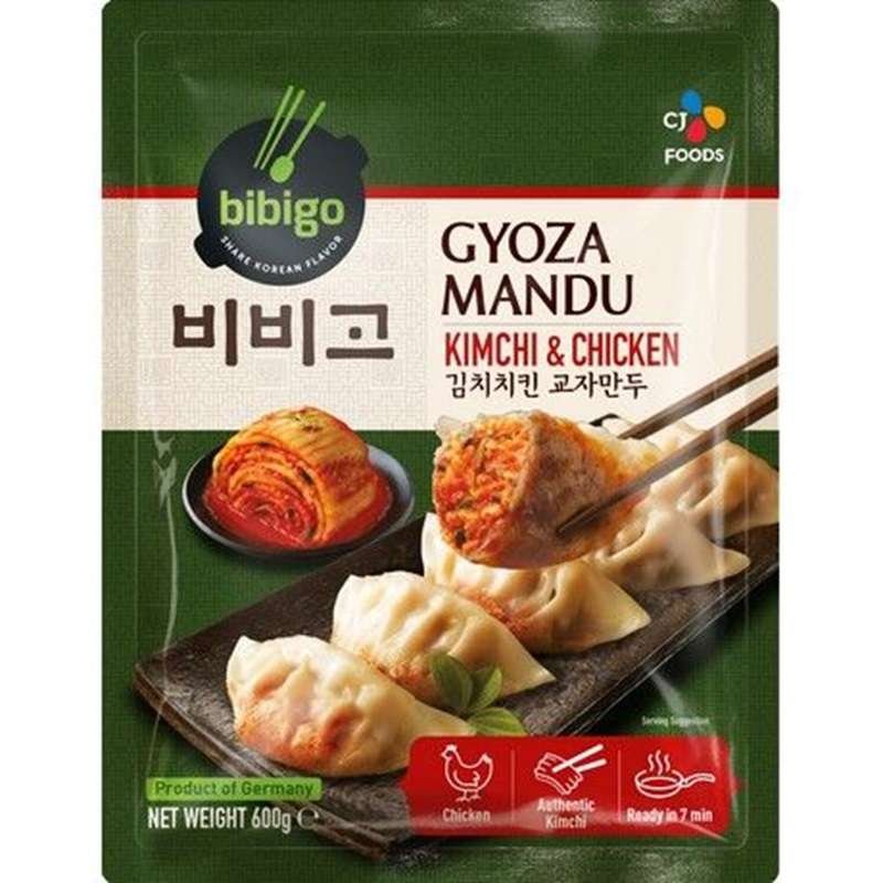 Bibigo Gyoza/Mandu Kimchi and Chicken (Frozen) 600g