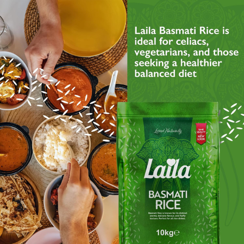 Laila Pudding Rice Laila Rice – Premium Basmati for Every Indian Kitchen – Indira Foods