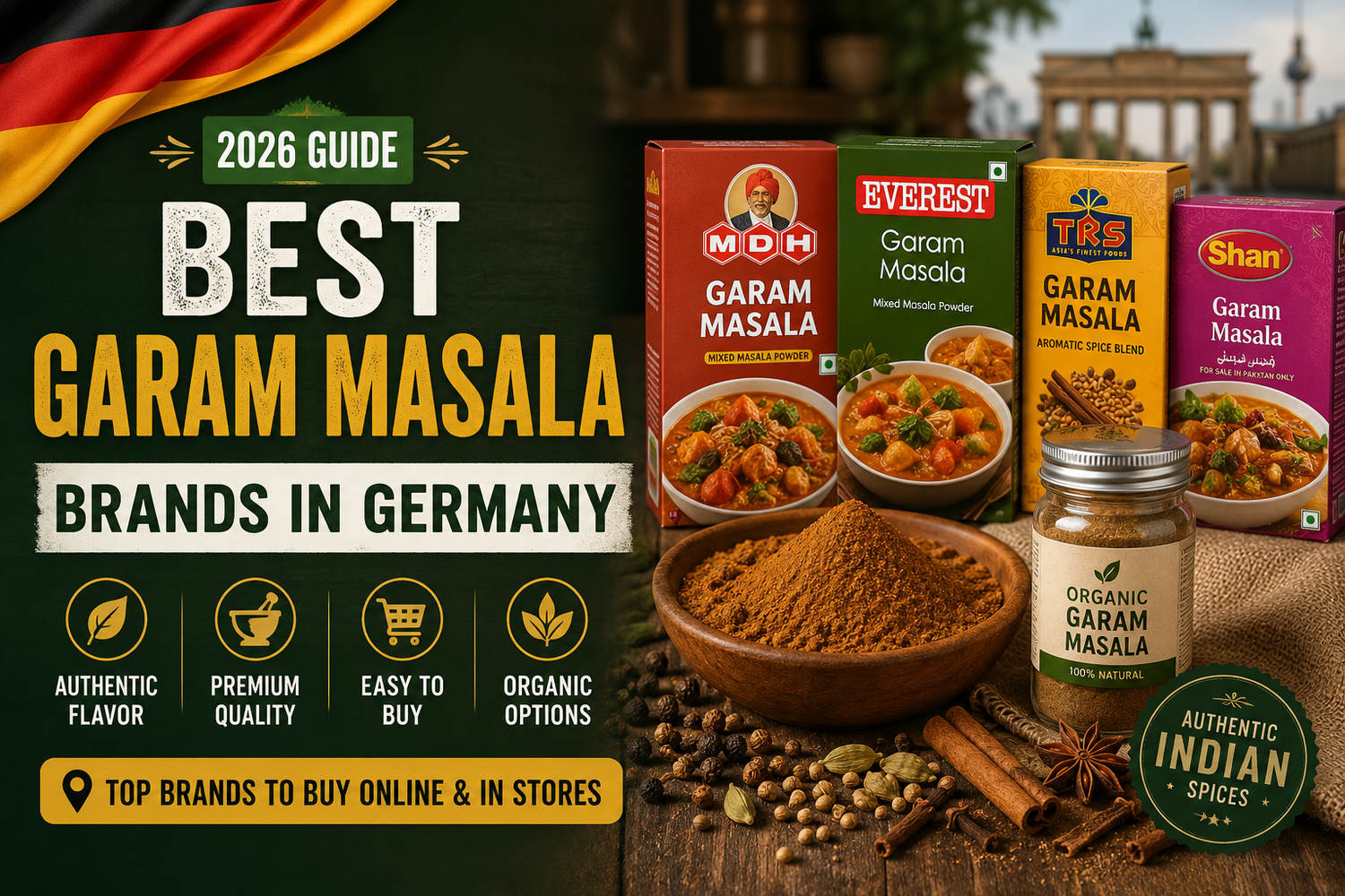 Best Garam Masala Germany (2026): Top Brands to Buy