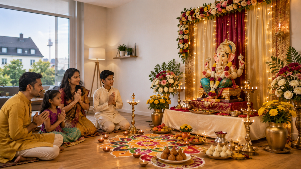 Ganesh Chaturthi in Germany: Complete Celebration Guide for Indian NRIs