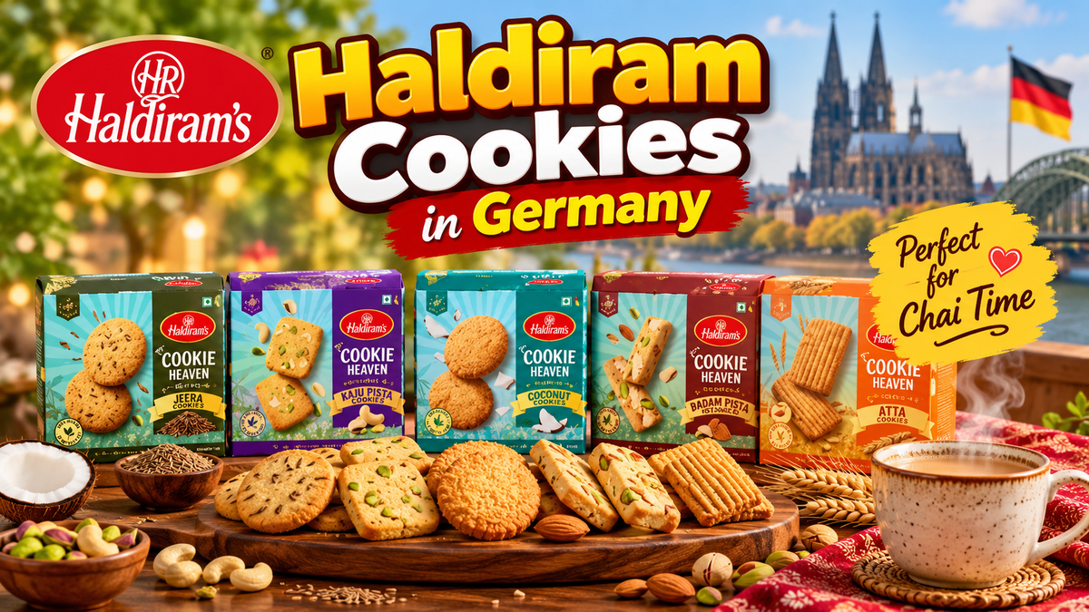 Haldiram Cookies in Germany | Shop Online at Indira Foods